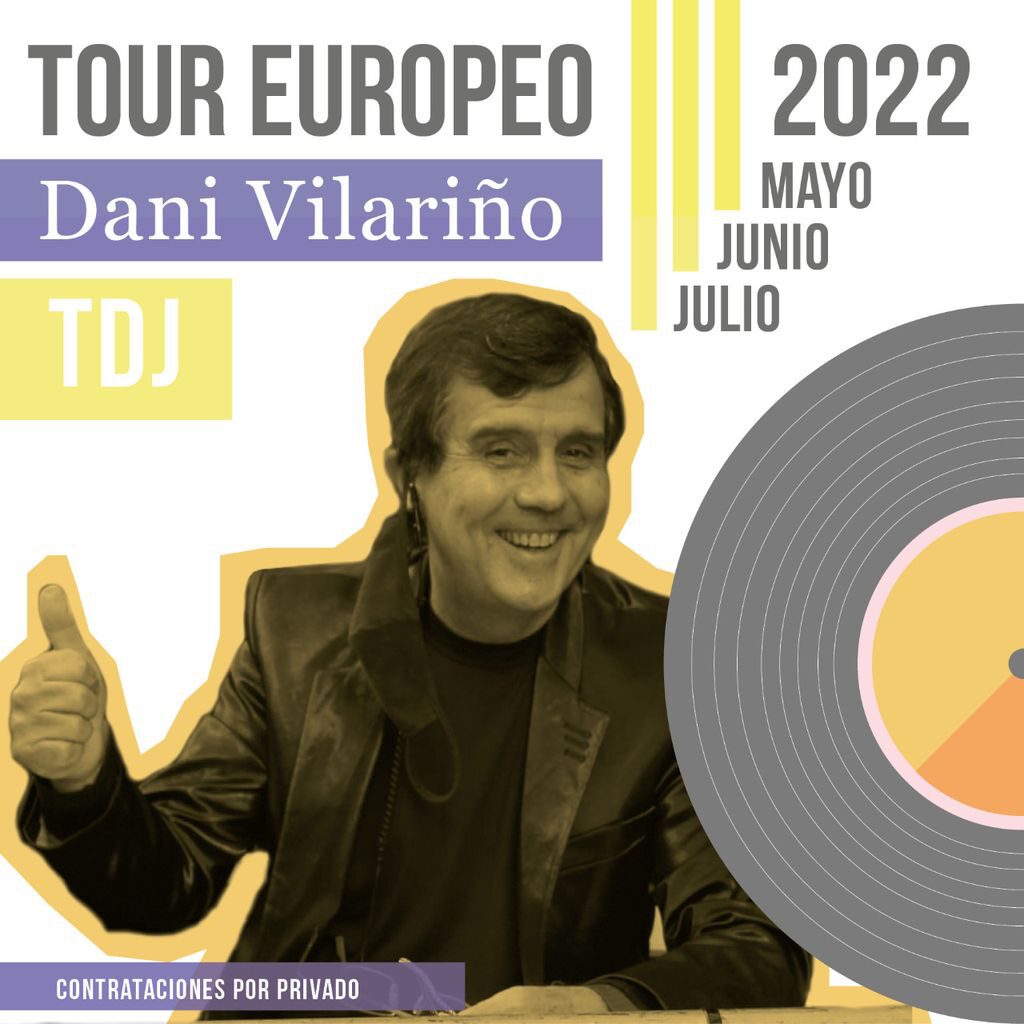 Dani Vilariño Flyer Gira 22