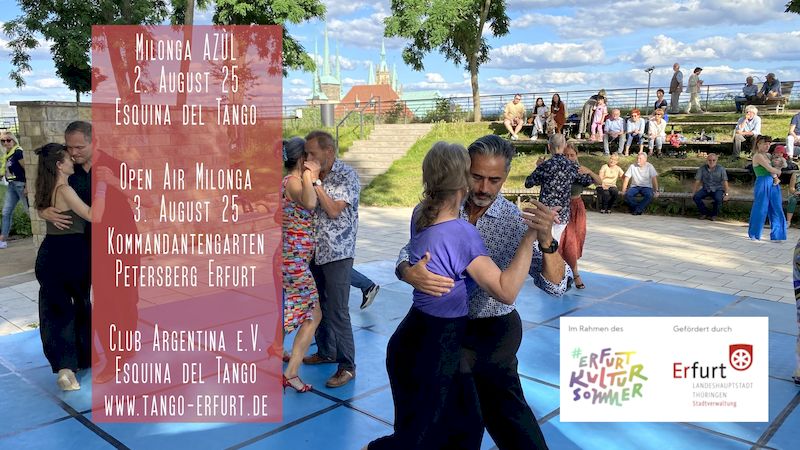 Sommertango in Erfurt