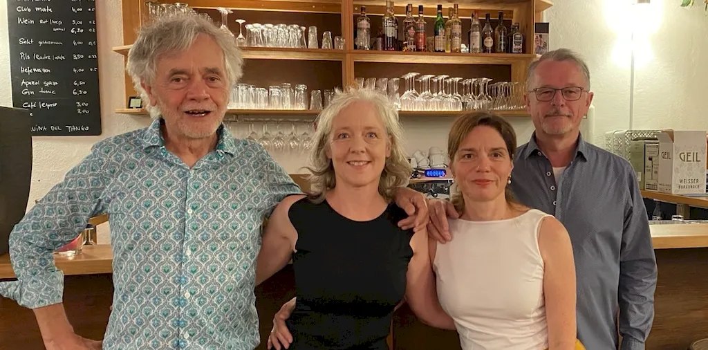 Maike, Katja, Micha und Klaus